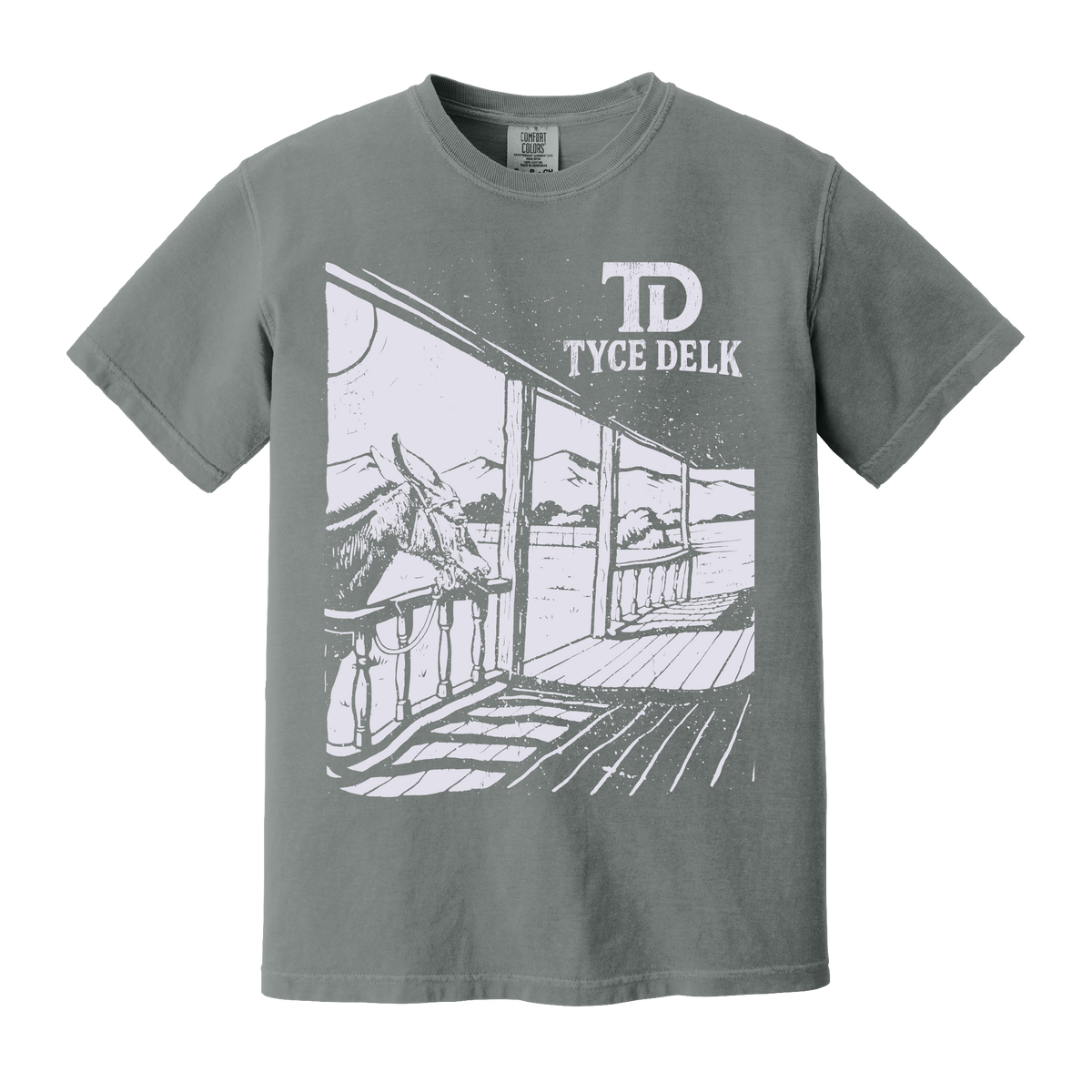 Porch Donkey Tee